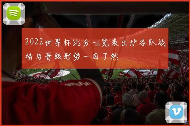 2022世界杯比分一览表出炉各队战绩与晋级形势一目了然